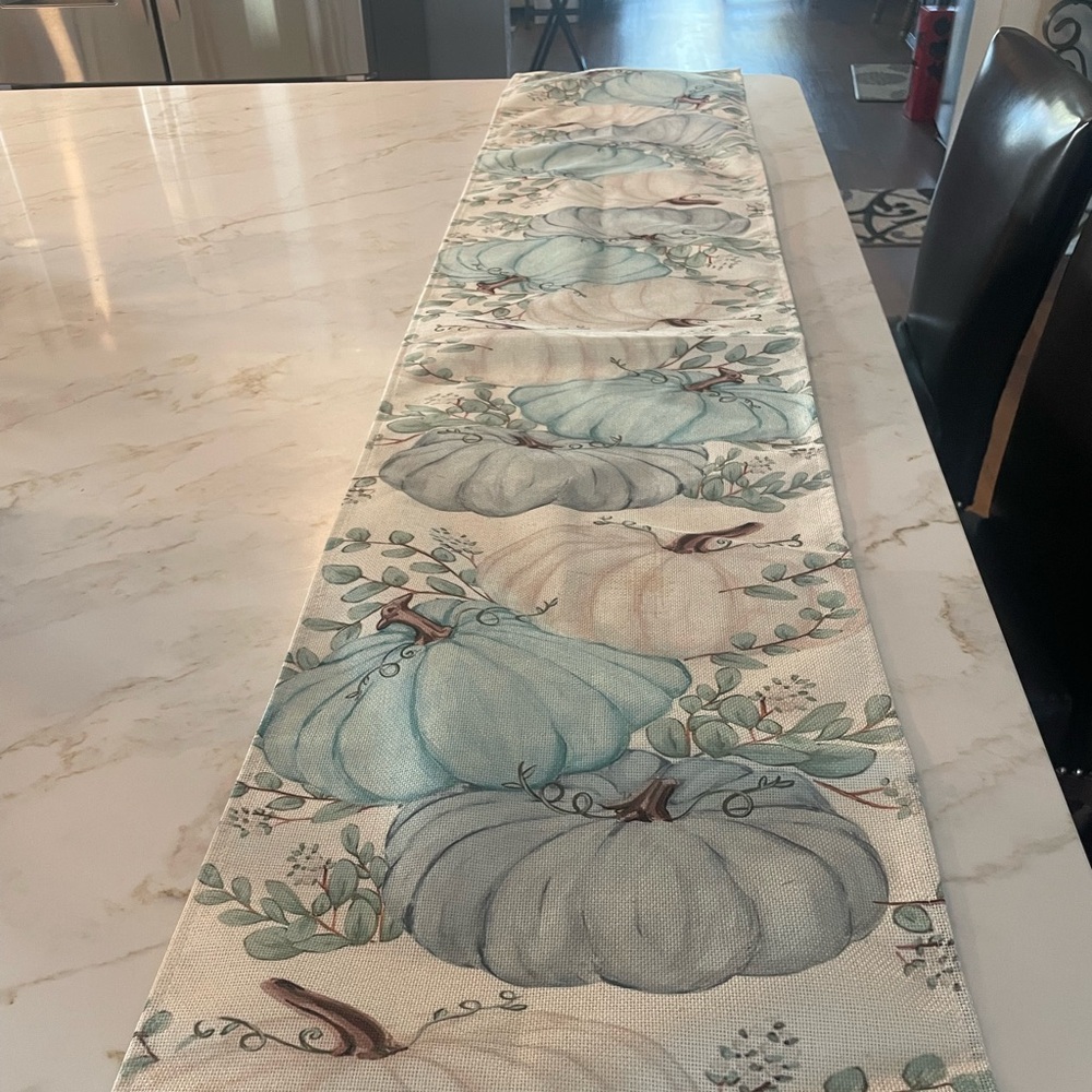 Pumpkin Themed Table Runner